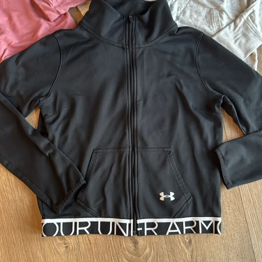 ((3 PIECE)) GIRLS ATHLEISURE SPRING BUNDLE UNDER ARMOUR ZELLA ALL IN MOTION LRG